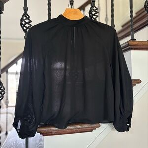 Banana Republic Elegant Black Women's Top